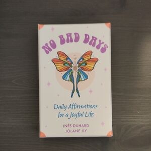 Colorful Butterfly Affirmation Book